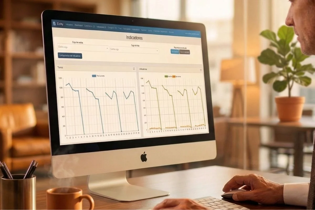 Tableau de bord d'analyse et d'indicateurs